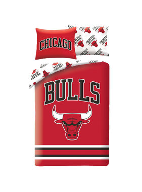 Chicago Bulls Duvet cover Logo 140 x 200 cm + 70 x 90 cm - Polyester