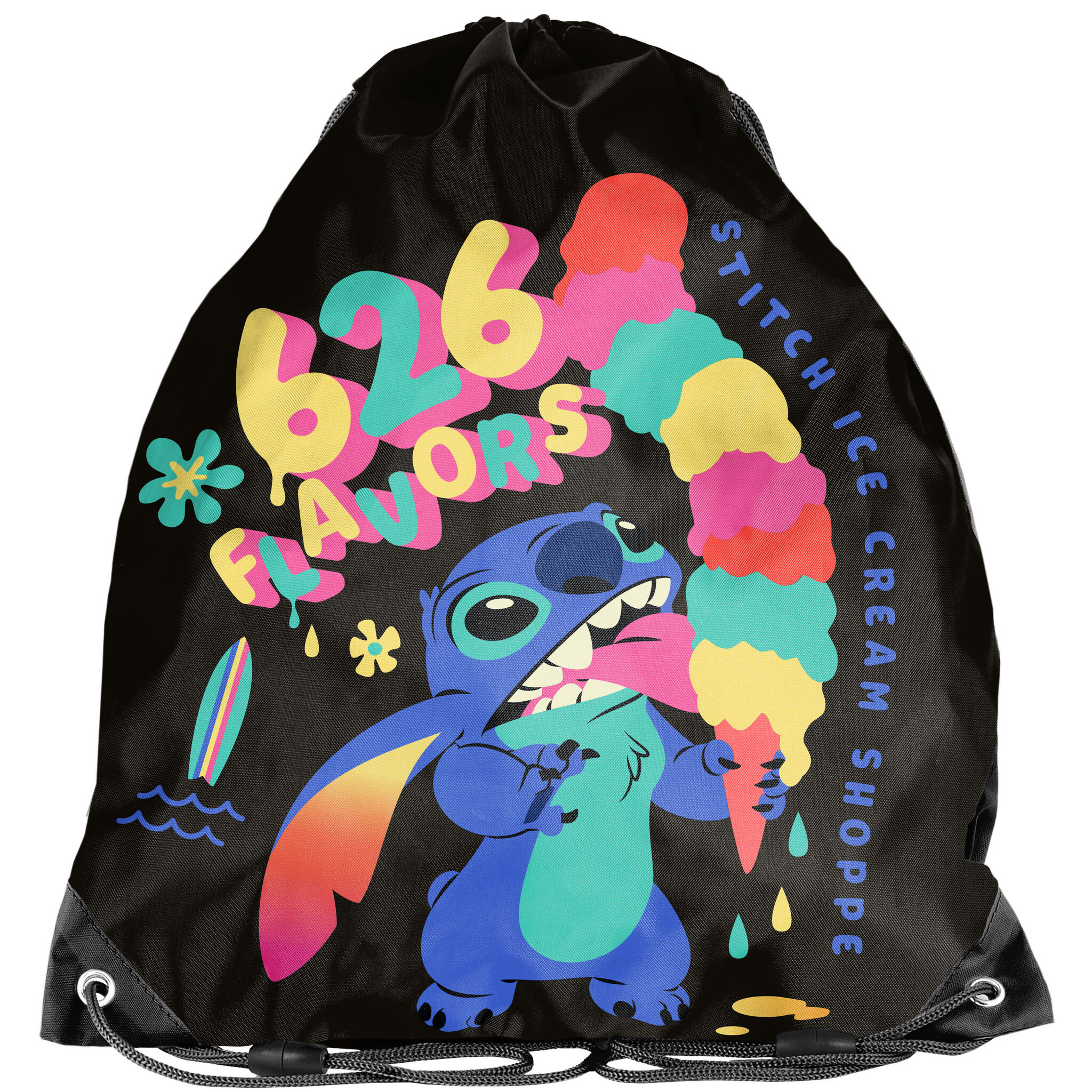 Disney Lilo & Stitch Gym bag, 626 flavors - 45 x 34 cm - Polyester