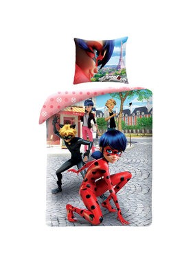 Miraculous Dekbedovertrek Kwami 140 x 200 cm + 70 x 90 cm Polyester