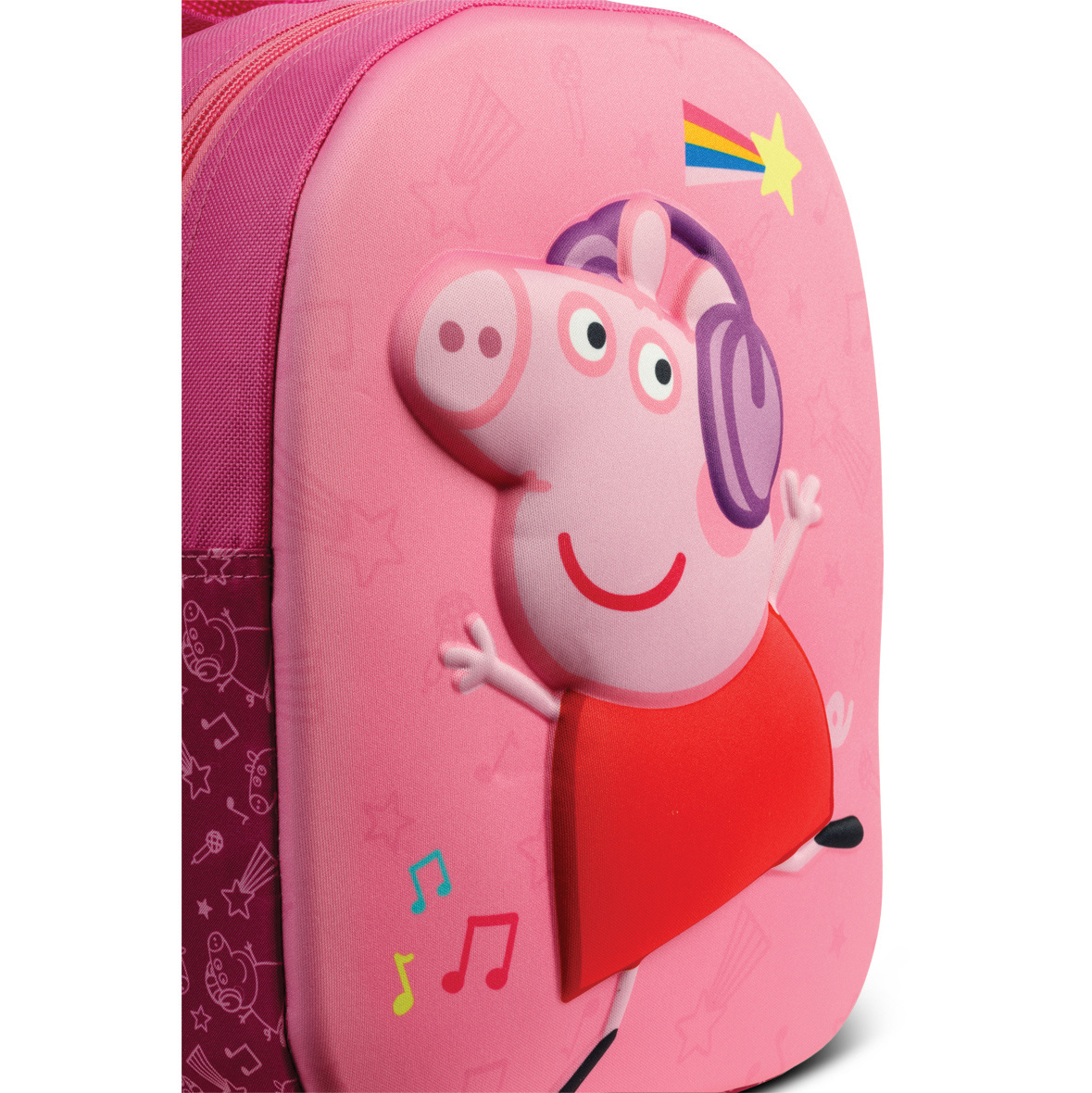 Peppa Pig Toddler backpack, Music 3D - 32 x 25 x 6 cm - Polyester