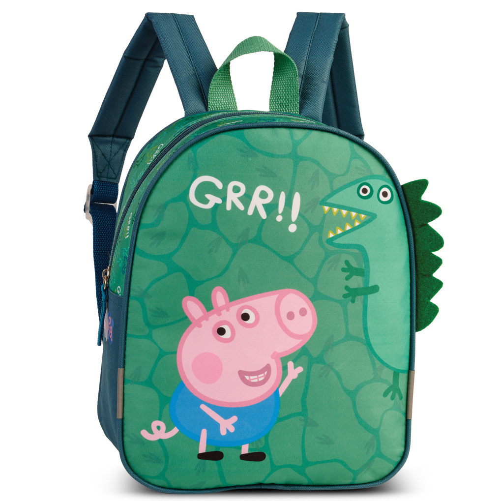 Peppa Pig Toddler backpack, Dino - 29 x 23 x 10 cm - Polyester