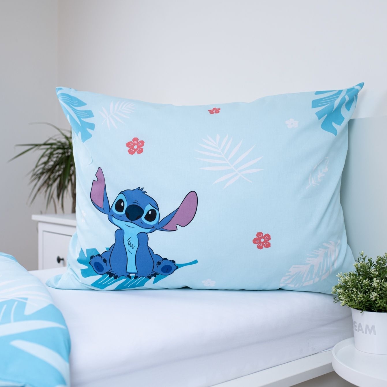 Disney Lilo & Stitch Dekbedovertrek, Summer Time - 140 x 200 + 70 x 90 cm - Katoen