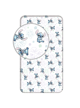 Disney Lilo & Stitch Fitted sheet Ohana 90 x 200 cm Cotton