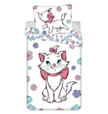 Disney Aristocats Duvet cover, Flowers - 140 x 200 + 70 x 90 cm - Cotton