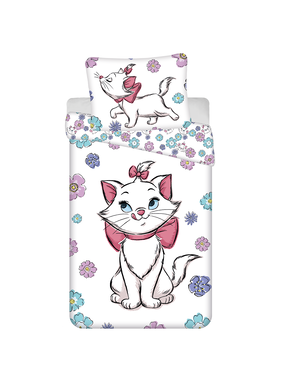 Disney Aristocats Duvet cover Flowers 140 x 200 cm 70 x 90 cm Cotton