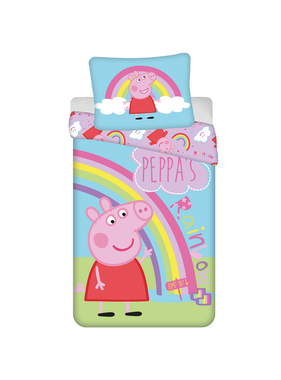 Peppa Pig Duvet cover Rainbow 140 x 200 cm 70 x 90 cm Cotton