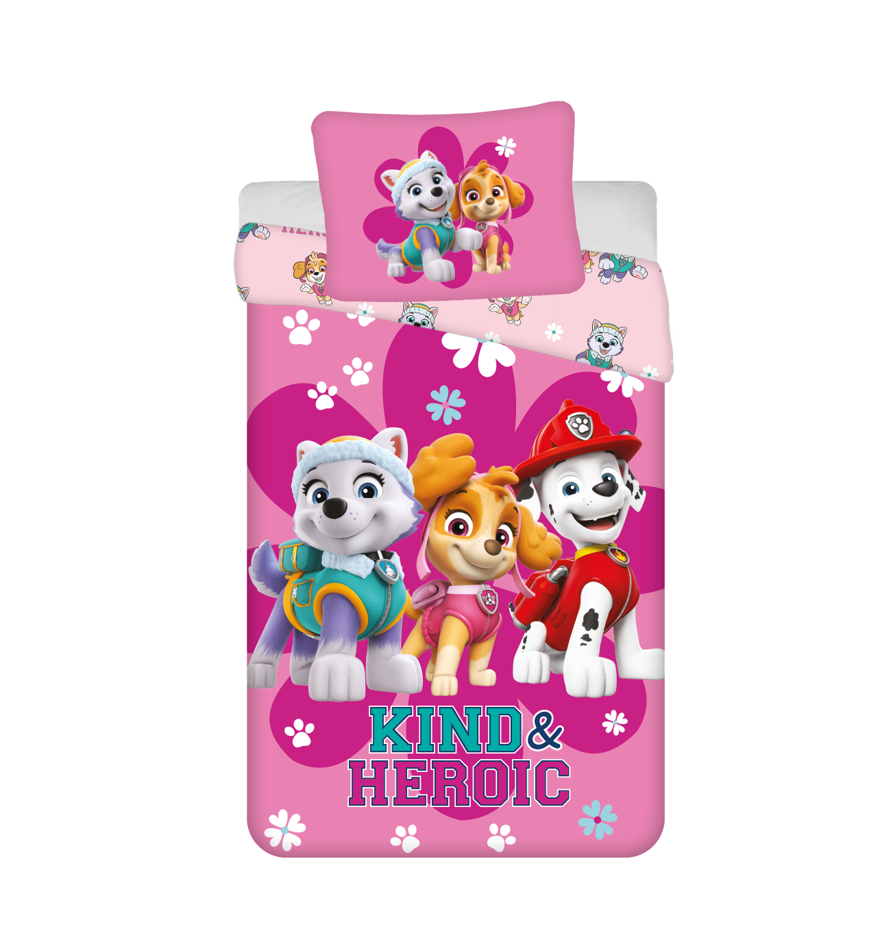 Paw Patrol Duvet cover Heroic - 140 x 200 cm / 60 x 80 cm - Cotton