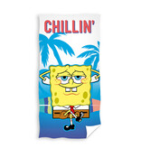 SpongeBob Strandlaken, Chillin' - 70 x 140 cm - Katoen