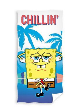 SpongeBob Strandlaken Chillin' 70 x 140 cm Katoen