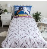 Sweet Home Duvet cover, Horses - 140 x 200 + 70 x 90 cm - Cotton