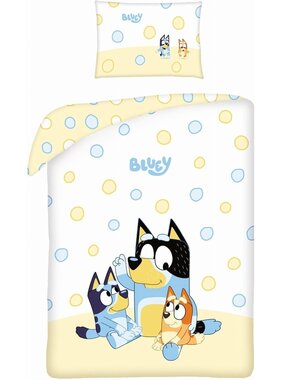 Bluey BABY Dekbedovertrek Adventure 100 x 135 + 40 x 60 cm Katoen