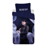 Wednesday Duvet cover, Rain - Single - 140 x 200 cm / 70 x 90 cm - Cotton