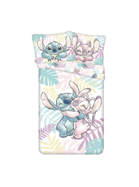 Disney Lilo & Stitch Duvet cover Leaves 140 x 200 cm / 60 x 80 cm Cotton