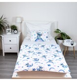 Disney Lilo & Stitch BABY Dekbedovertrek, Regenboog - 135 x 100 + 40 x 60 cm - Katoen