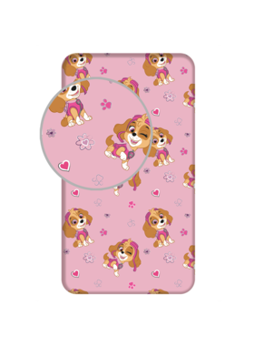Paw Patrol Fitted sheet Skye 90 x 200 cm Cotton