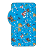 Paw Patrol Fitted sheet, Friends - Single - 90 x 200 cm - Cotton