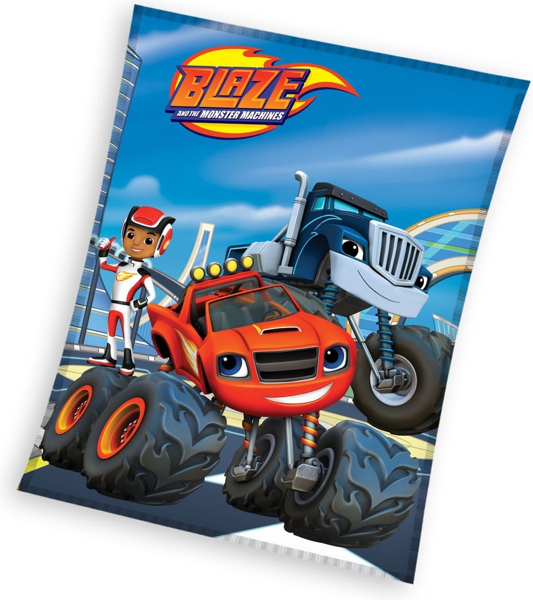 Blaze Fleece plaid, Trucks - 150 x 200 cm - Polyester