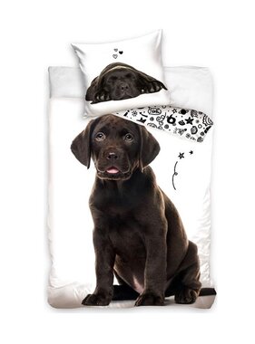 In Home Duvet cover Labrador 140 x 200 cm / 60 x 70 cm Cotton