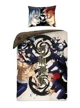 Jujutsu Kaisen Duvet cover - Single - 140 x 200 cm / 70 x 90 cm - Polyester