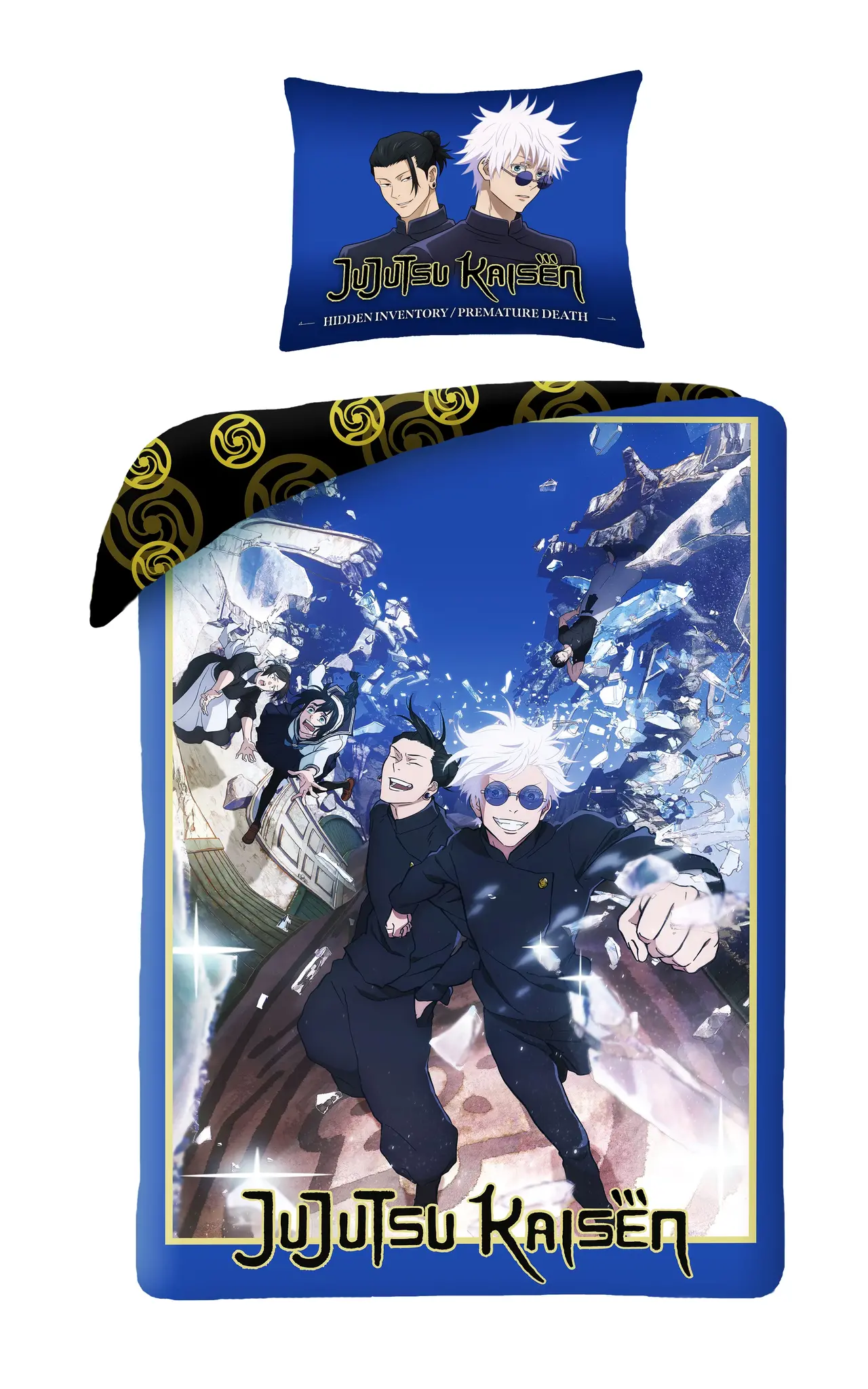 Jujutsu Kaisen Jujutsu Kaisen duvet cover - Single - 140 x 200 cm / 70 x 90 cm - Polyester