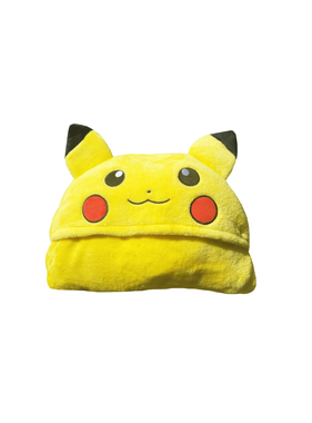 Pokemon Fleecedeken met capuchon Pikachu - 120 x 150 cm
