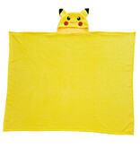 Pokemon Fleecedeken met capuchon Pikachu - 120 x 150 cm