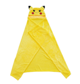 Pokemon Fleecedeken met capuchon Pikachu - 120 x 150 cm