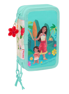 Disney Vaiana Gevuld Etui Ocean Sisters (36 stuks) 19,5 x 12,5 cm Polyester