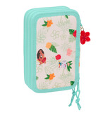 Disney Vaiana Gevuld Etui, Ocean Sisters - 36 stuks - 19,5 x 12,5 x 5,5 cm - Polyester
