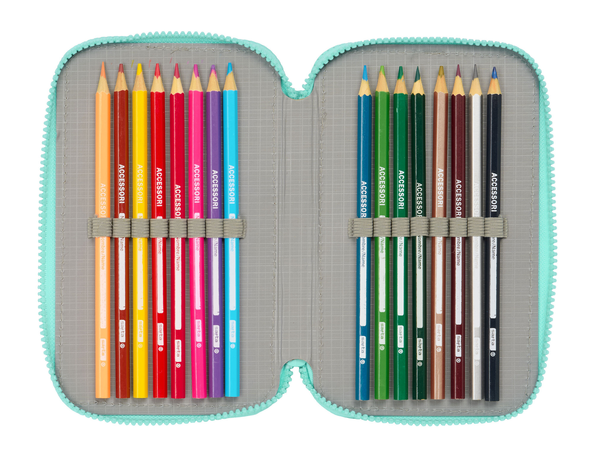 Disney Vaiana Gevuld Etui, Ocean Sisters - 36 stuks - 19,5 x 12,5 x 5,5 cm - Polyester