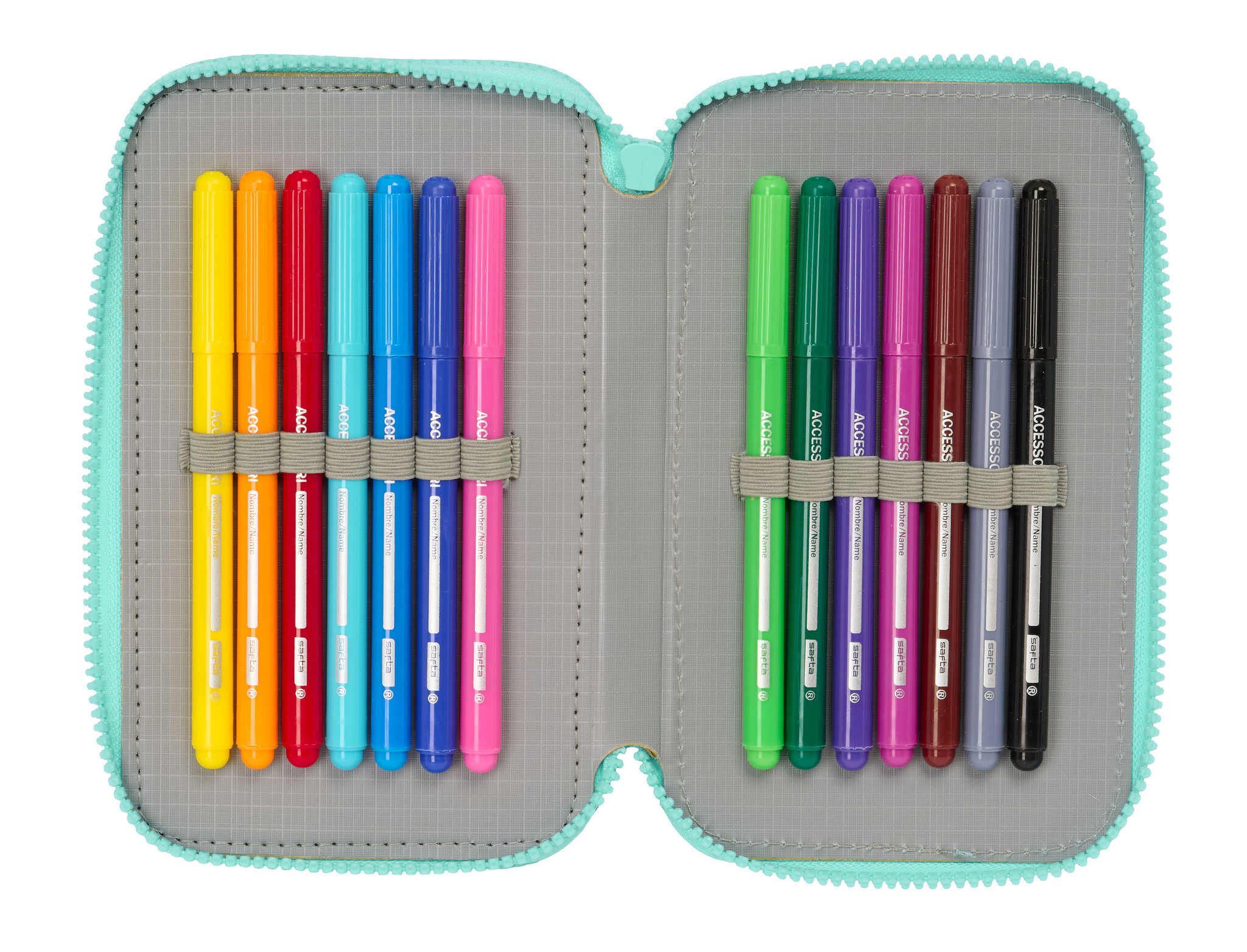Disney Vaiana Gevuld Etui, Ocean Sisters - 36 stuks - 19,5 x 12,5 x 5,5 cm - Polyester