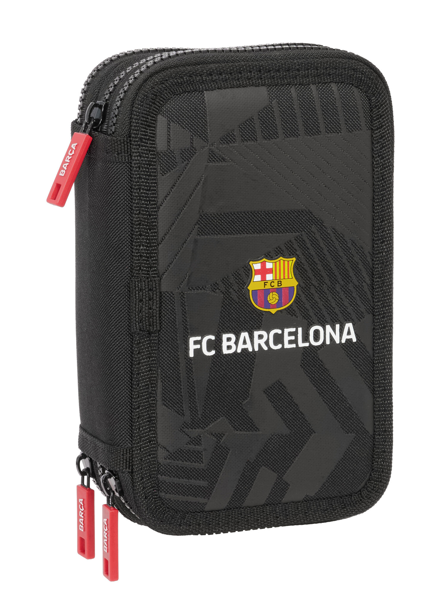 FC Barcelona Gevuld Etui, Logo - 36 stuks - 19,5 x 12,5 x 5,5 cm - Polyester