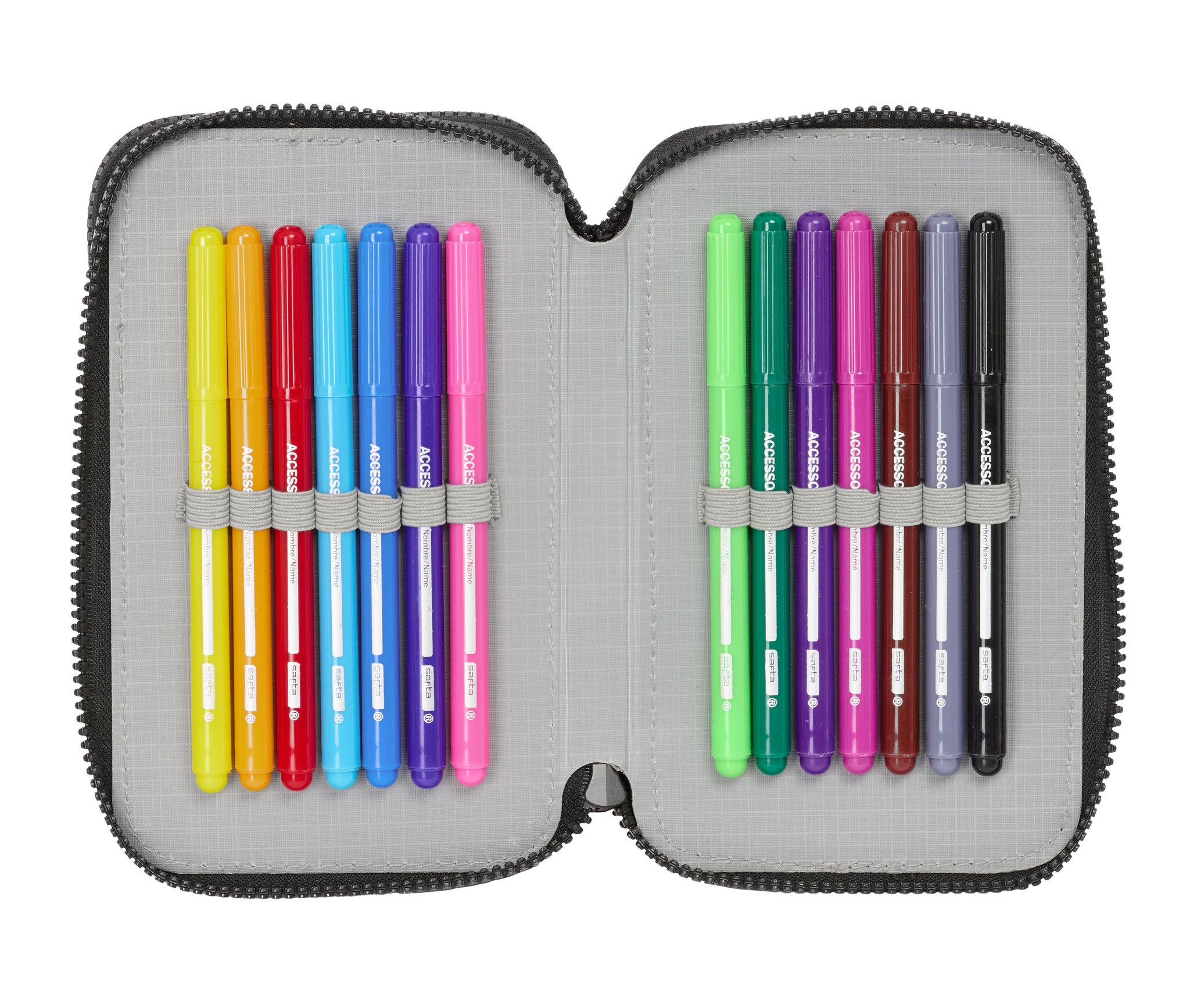 FC Barcelona Gevuld Etui, Logo - 36 stuks - 19,5 x 12,5 x 5,5 cm - Polyester