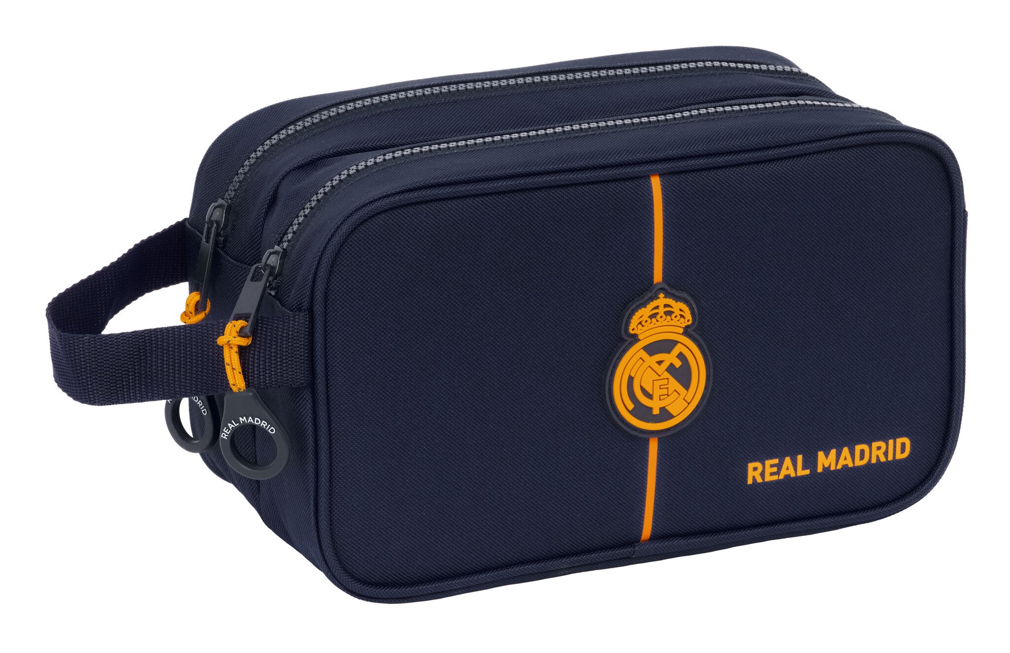 Real Madrid Toiletry bag, Futbol - 26 x 15 x 12.5 cm - Polyester