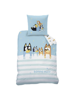 Bluey Duvet cover Together 140 x 200 + 63 x 63 cm Cotton