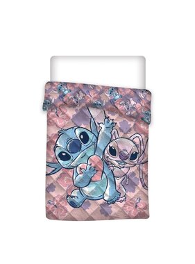 Disney Lilo & Stitch Sprei Stitch en Angel 140 x 200 cm Polyester