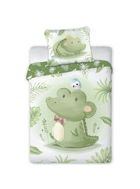 Cuddles BABY / Toddler duvet cover Croc 100 x 135 cm Cotton