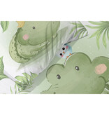 Cuddles BABY / Peuter dekbedovertrek, Croc - 100 x 135 cm / 40 x 60 cm - Katoen