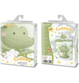 Cuddles BABY / Peuter dekbedovertrek, Croc - 100 x 135 cm / 40 x 60 cm - Katoen