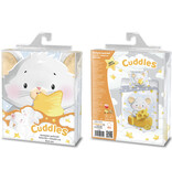 Cuddles BABY / Peuter dekbedovertrek, Mouse - 100 x 135 cm / 40 x 60 cm - Katoen