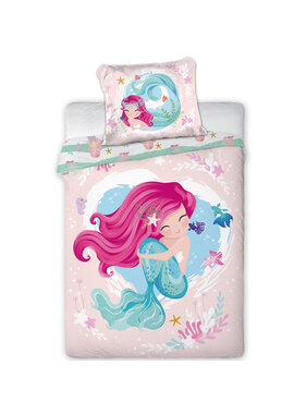 Cuddles BABY / Toddler duvet cover Mermaid 100 x 135 cm Cotton