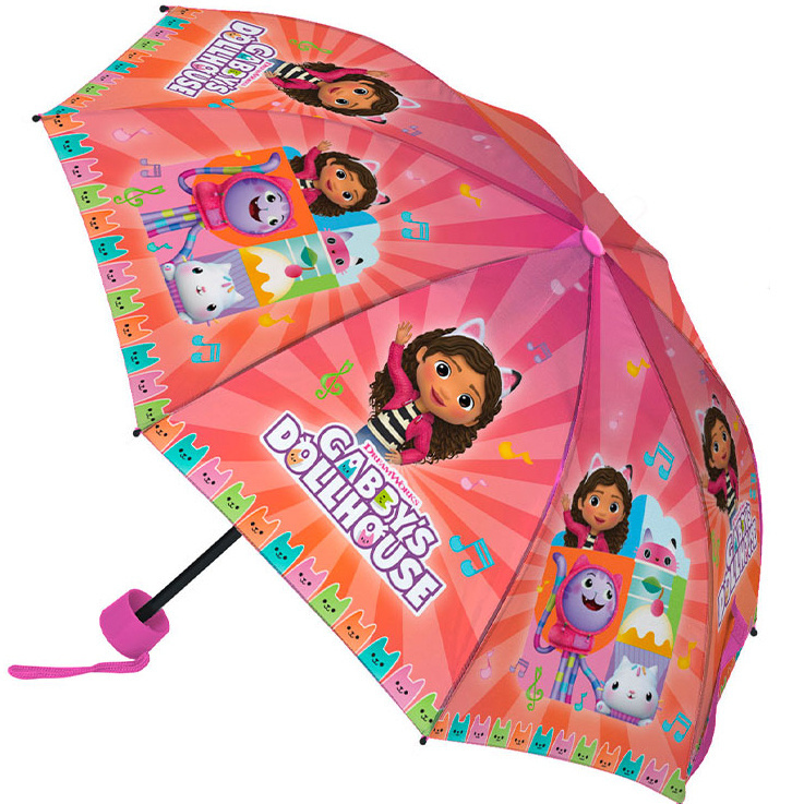 Gabby's poppenhuis Paraplu, Music - Ø 90 x 24/55 cm - Polyester