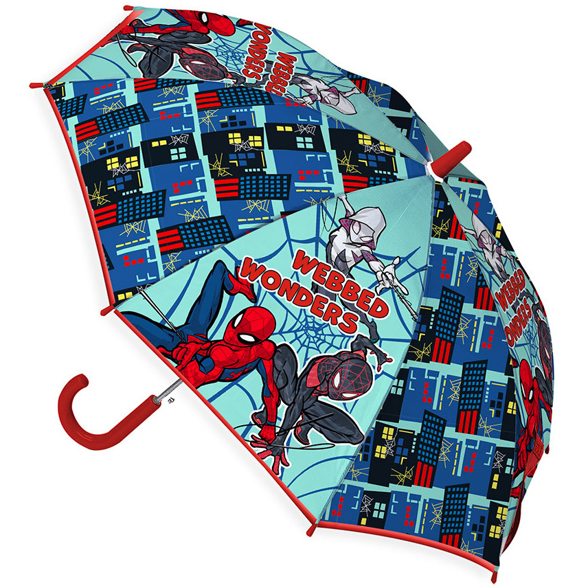 Spiderman Paraplu, City Hero - Ø 62 x 60 cm - Plastic