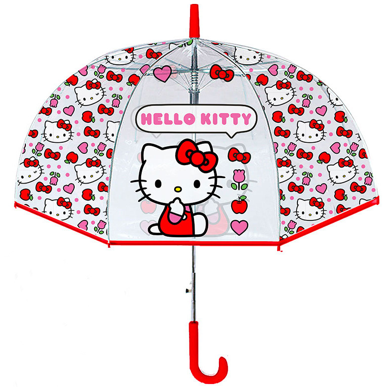 Hello Kitty Umbrella, Pink - Ø 62 x 60 cm - Plastic