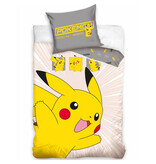 Pokemon Dekbedovertrek, Icon - Eenpersoons - 140 x 200 + 70 x 80 cm - Katoen