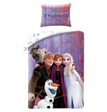 Disney Frozen Duvet cover, Friends - Single - 140 - 200 cm / 70 x 90 cm - Cotton