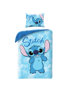 Disney Lilo & Stitch Dekbedovertrek Smile  140 - 200 cm / 70 x 90 cm Katoen