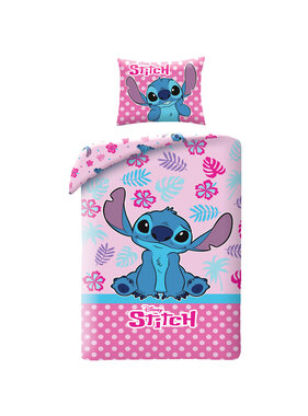 Disney Lilo & Stitch Duvet cover Pink 140 - 200 cm / 70 x 90 cm Cotton