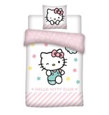 Hello Kitty Dekbedovertrek, Club - Eenpersoons - 140 x 200 + 65 x 65 cm - Katoen