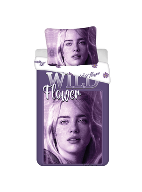 Billie Eilish Duvet cover Wild Flower 140 x 200 cm / 70 x 90 cm Cotton
